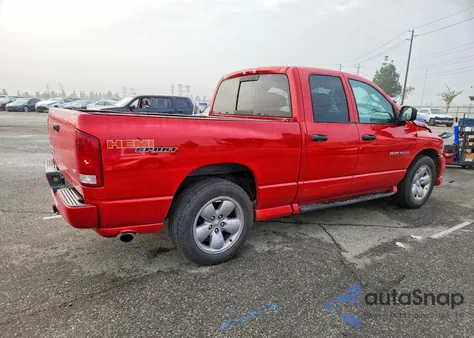 2004 Dodge Ram 1500 St из США, поврежденный, VIN 1D7HA18D24J247393